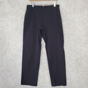 Eileen Fisher Women Twill Slim Straight Pants Medium‎ Ankle Minimalist Office